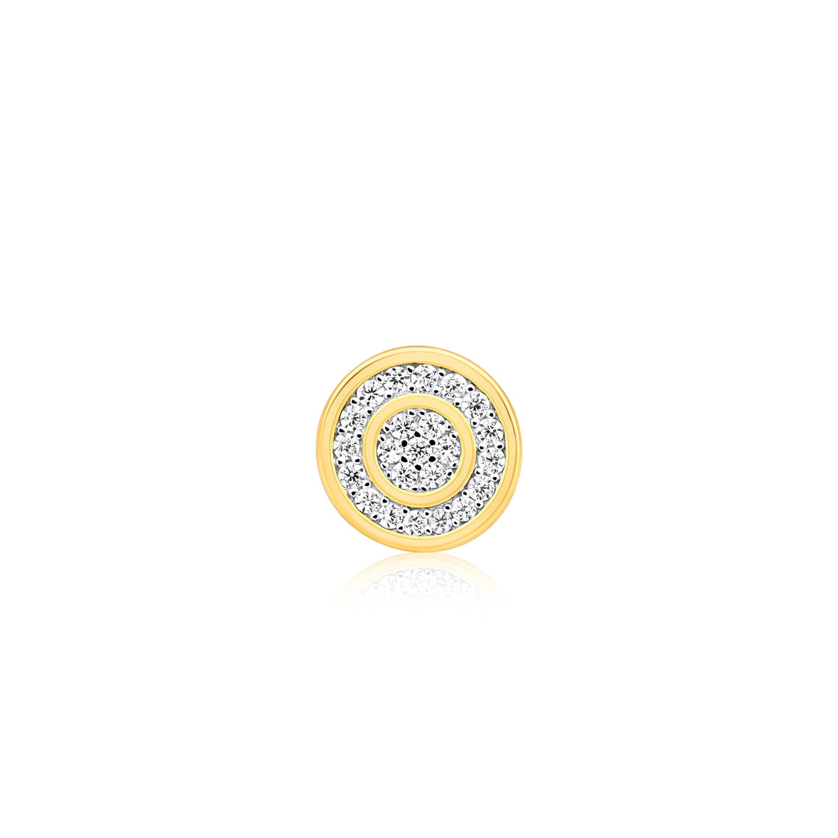 Circular Silver Studs