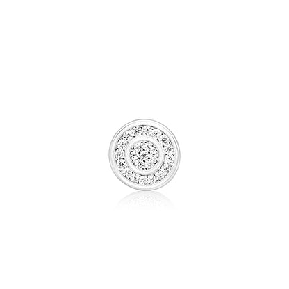 Circular Silver Studs