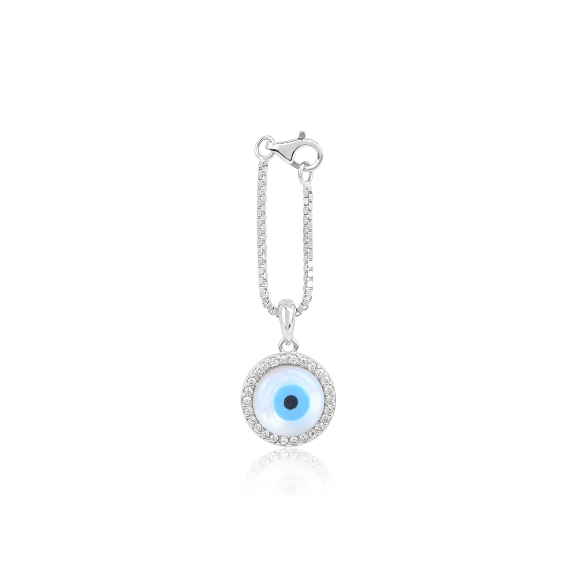 Circular Evil Eye Charm