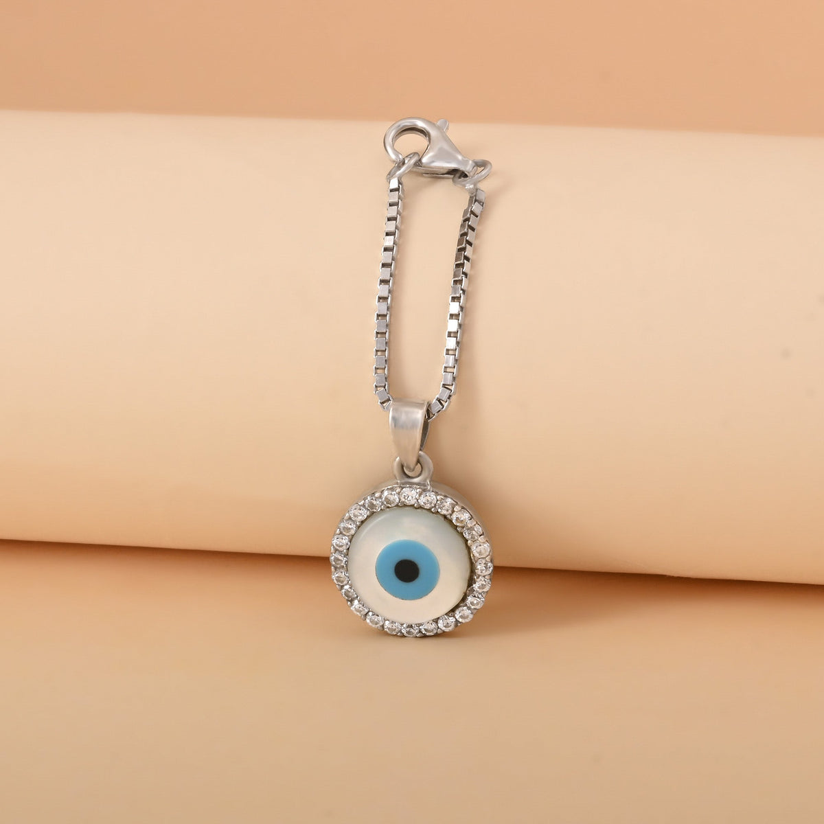 Circular Evil Eye Charm